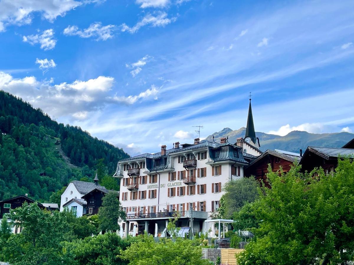Du Glacier Boutique & Traditions Hotel Fiesch Eksteriør bilde