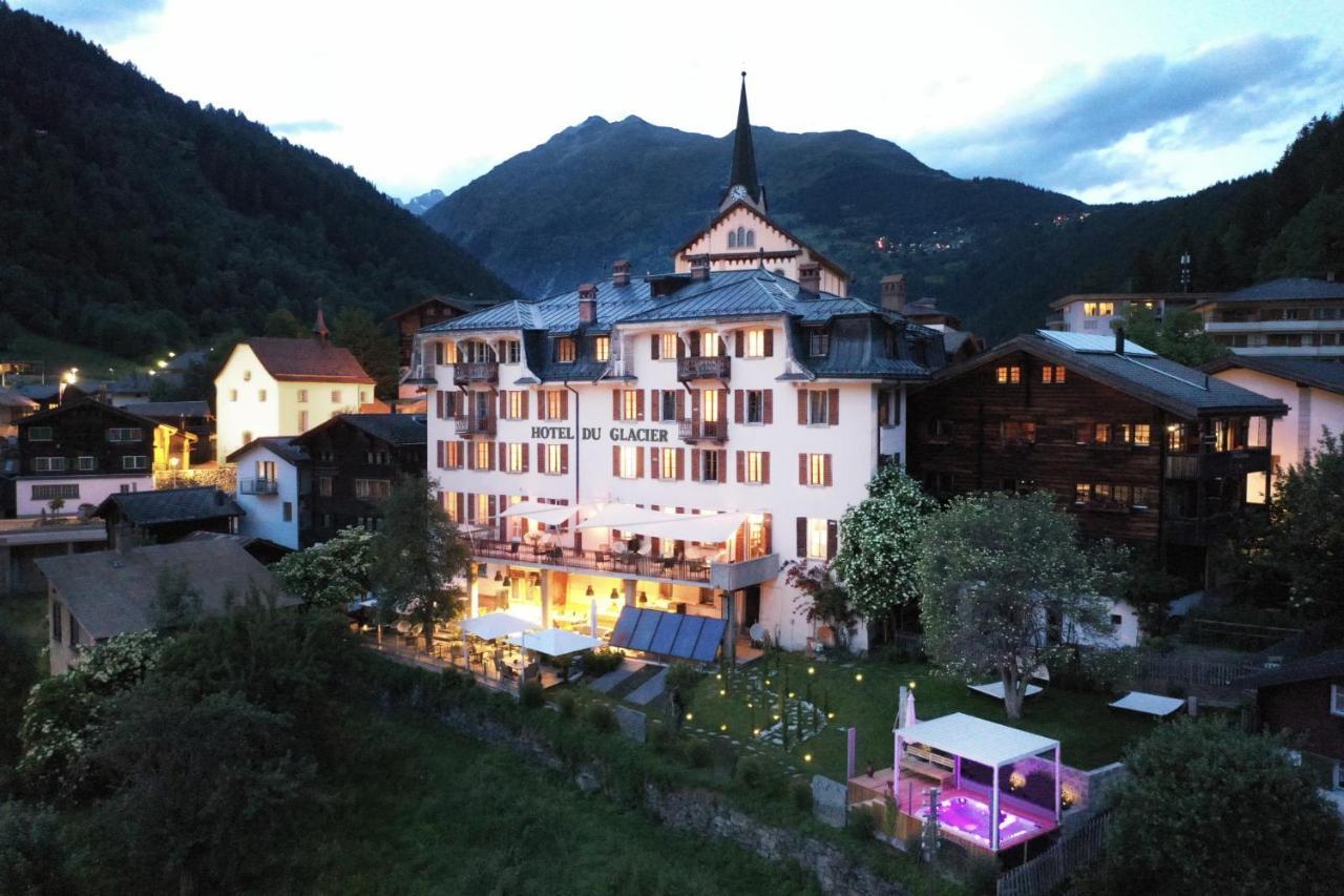 Du Glacier Boutique & Traditions Hotel Fiesch Eksteriør bilde